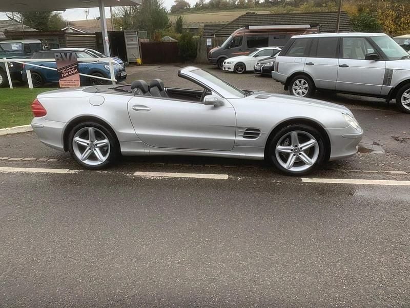 Used Mercedes SL500 2004 Silver Cabriolet