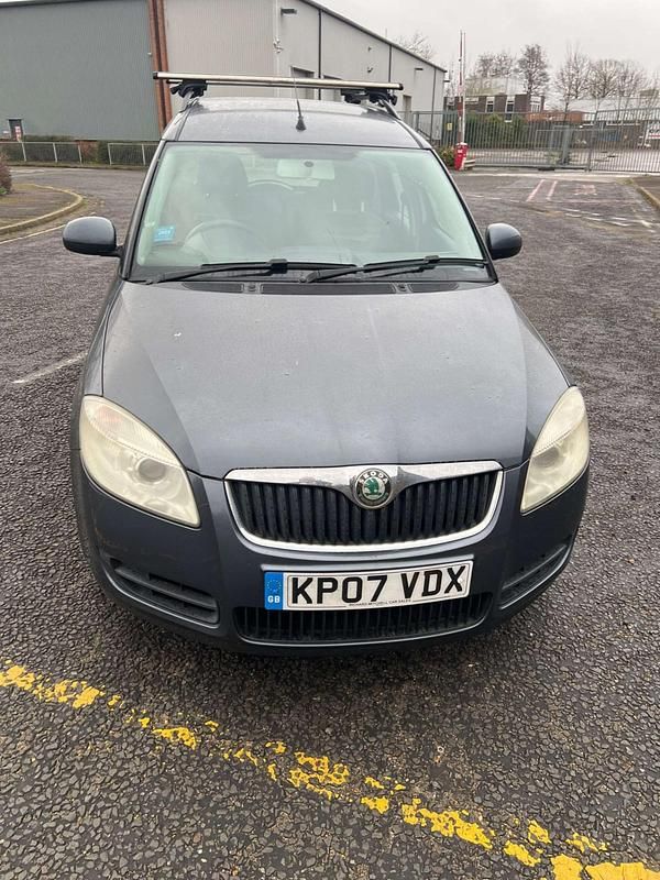 Used Skoda Roomster 105 HP (77 kW) 2007 Grey MPV
