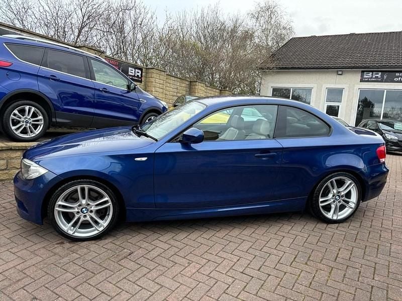 Used BMW 123 Coupé M Sport 215 HP (158 kW) 2011 Blue Coupe