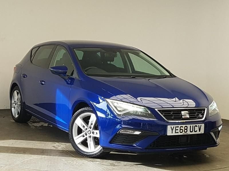Blue Used 2018 Seat Leon FR Hatchback | £15,298 (A bit pricey) - Image 1/4
