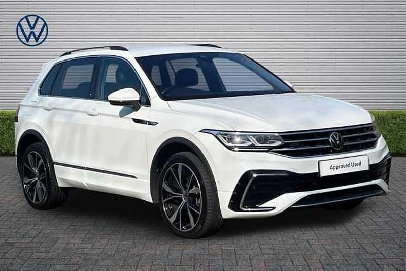 Used VW Tiguan R-line 150 HP (110 kW) 2022 White SUV
