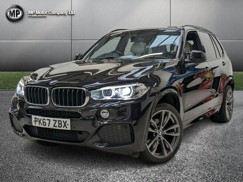 Black Used 2017 BMW X5 M Sport SUV | £16,495 (Super price) - Image 1/4