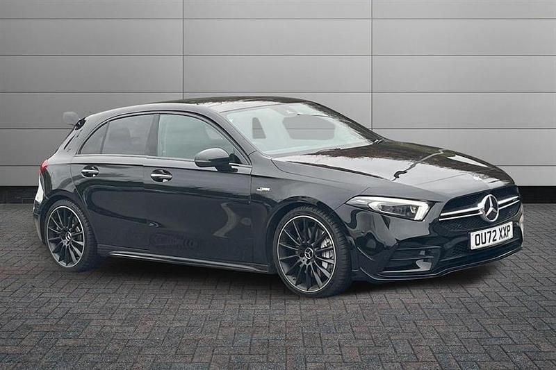 Used Mercedes A35 AMG Premium Plus 306 HP (225 kW) 2022 Black Hatchback