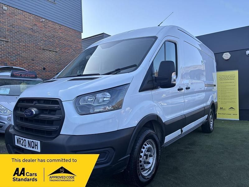 Used Ford Transit S 130 HP (95 kW) 2020 White Van