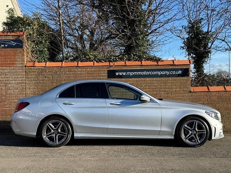Used Mercedes C200 AMG line 2020 Silver Sedan