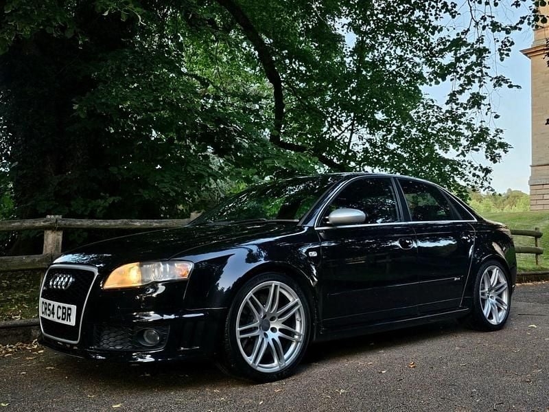 Used Audi RS4 2007 Black Sedan