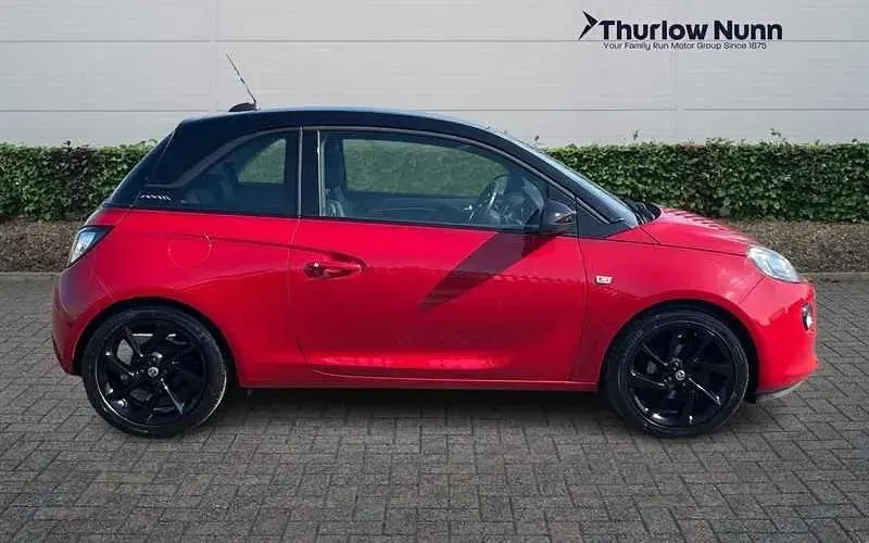 Used Vauxhall Adam 70 HP (51 kW) 2019 Red Hatchback