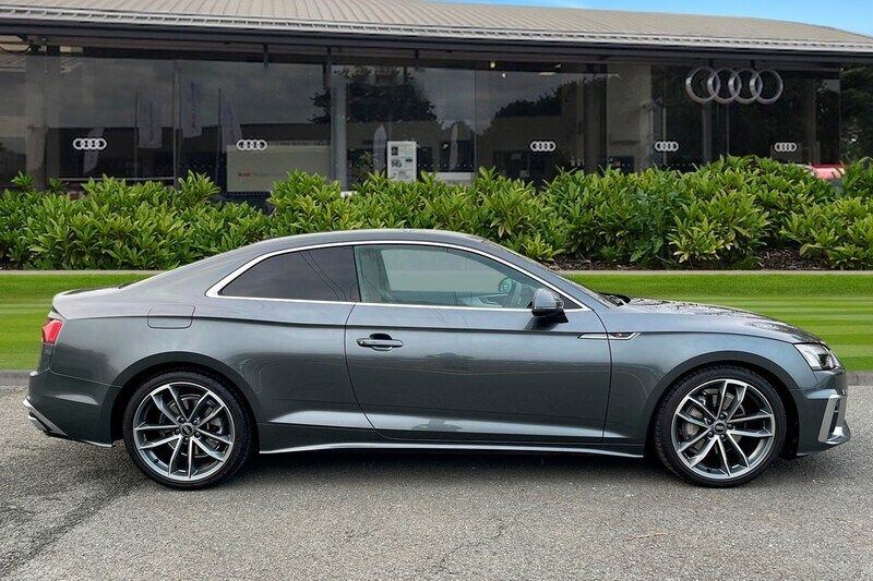 Used Audi A5 S-Line 204 HP (150 kW) 2022 Grey Coupe