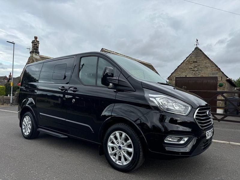 Black Used 2022 Ford Tourneo Custom Titanium MPV | £17,990 - Image 1/4