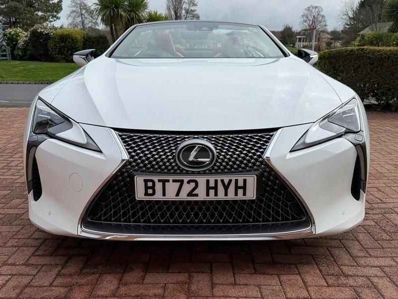 Used Lexus LC 500 Sport Line 2022 White Cabriolet