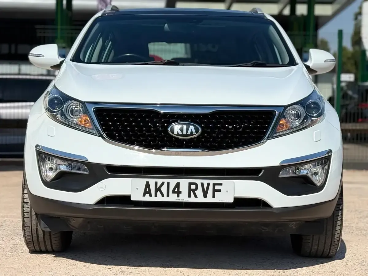Used Kia Sportage 115 HP (84 kW) 2014 White SUV