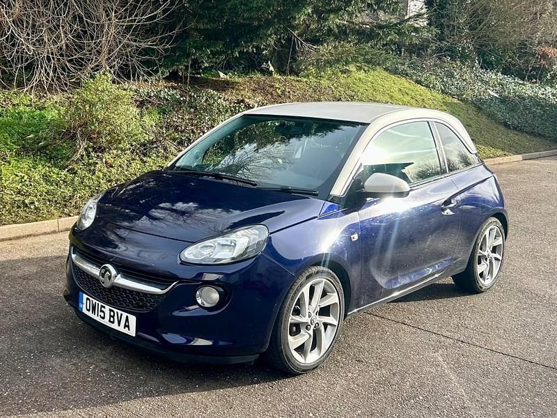Used Vauxhall Adam Glam 2015 Blue Hatchback