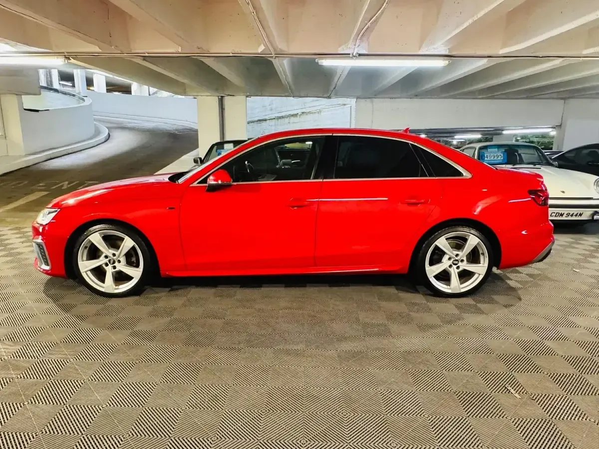 Used Audi A4 S-Line 2020 Red Sedan