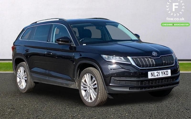 Used Skoda Kodiaq SE L 200 HP (147 kW) 2021 Black SUV