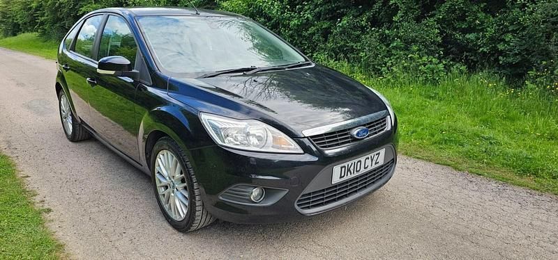 Black Used 2010 Ford Focus Zetec Hatchback | £1,495 (Fair price) - Image 1/4