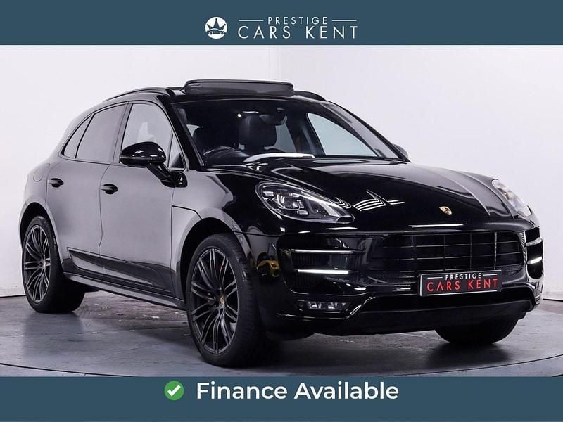 Black Used 2018 Porsche Macan Turbo Performance Package SUV | £34,454 (Good price) - Image 1/4