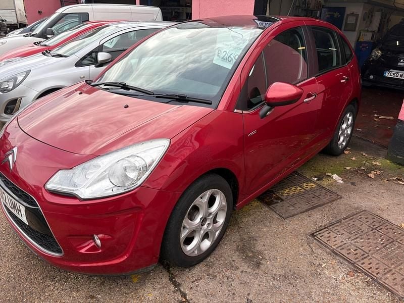 Red Used 2012 Citroën C3 Exclusive Hatchback | £2,695 (Fair price) - Image 1/4