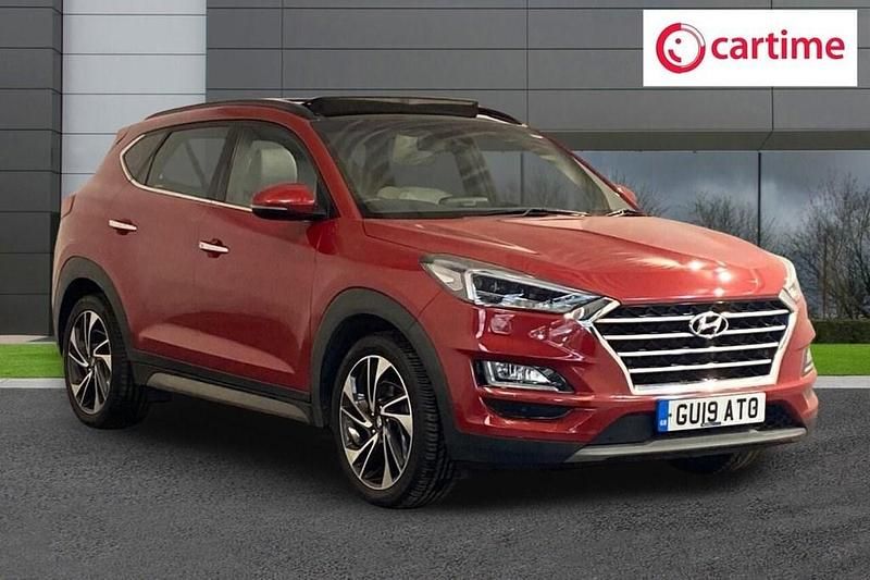 Used Hyundai Tucson Premium SE 177 HP (130 kW) 2019 Red SUV