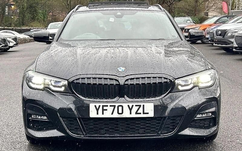 Used BMW 320 M Sport 190 HP (139 kW) 2021 Black Estate