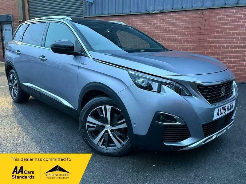 Used Peugeot 5008 GT-line 120 HP (88 kW) 2018 Grey SUV