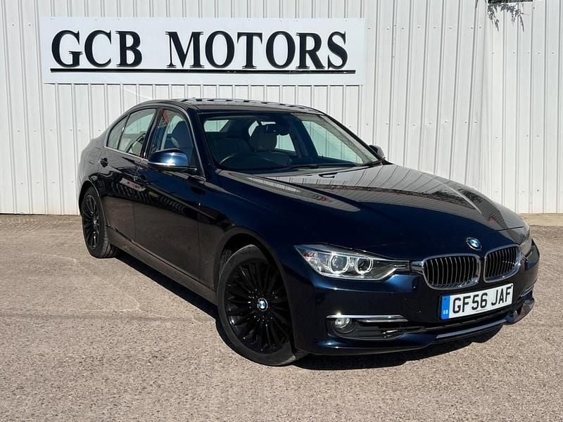 Used BMW 320 Luxury Line 2015 Blue Sedan
