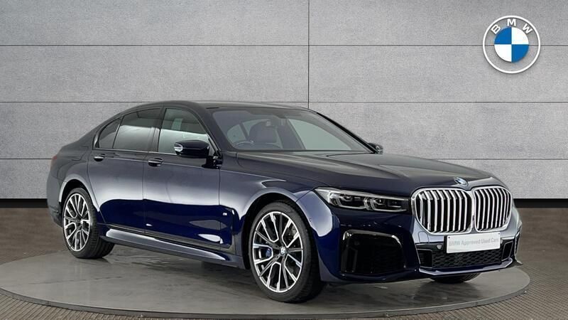 Blue Used 2020 BMW 740 M Sport Sedan | £35,589 (Fair price) - Image 1/4