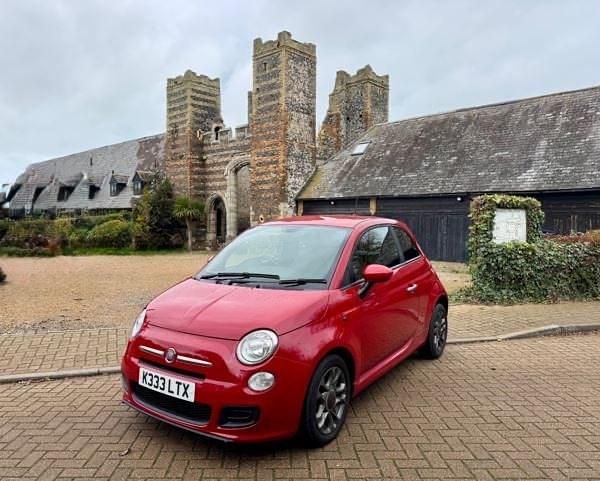 Used Fiat 500 S 85 HP (62 kW) 2013 Red Hatchback