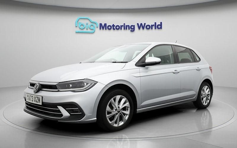 Used VW Polo Style 95 HP (69 kW) 2023 Silver Hatchback