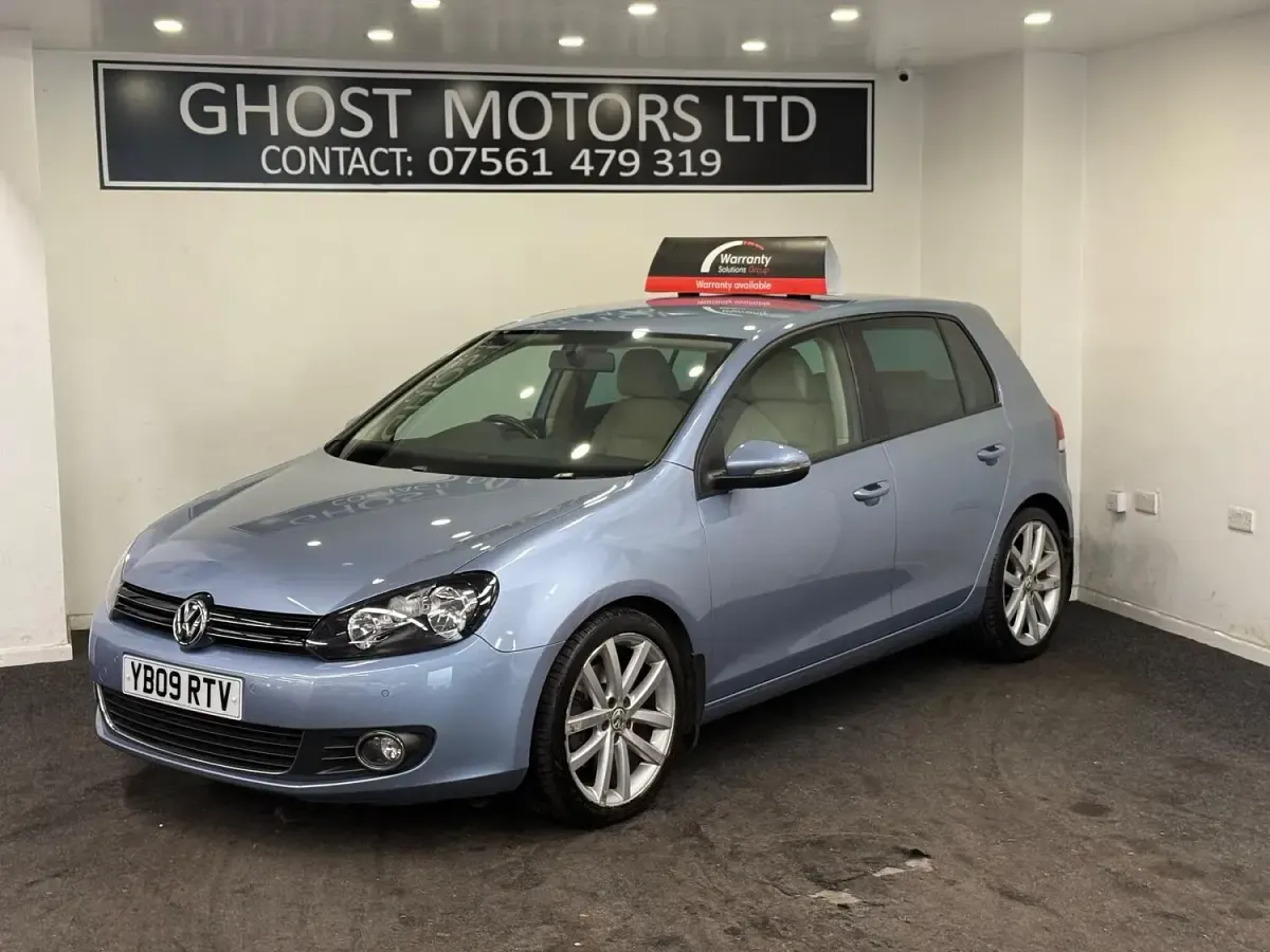 Used VW Golf VI GT 160 HP (117 kW) 2009 Blue Hatchback