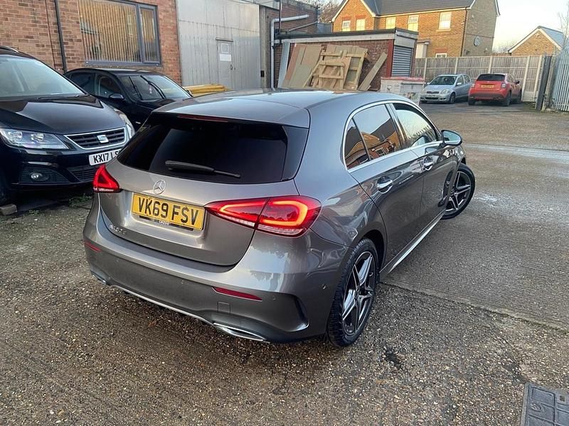Used Mercedes A180 AMG Line Premium 116 HP (85 kW) 2019 Grey Hatchback