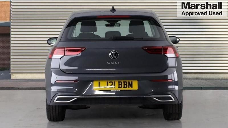 Used VW Golf VII Style 150 HP (110 kW) 2021 Grey Hatchback