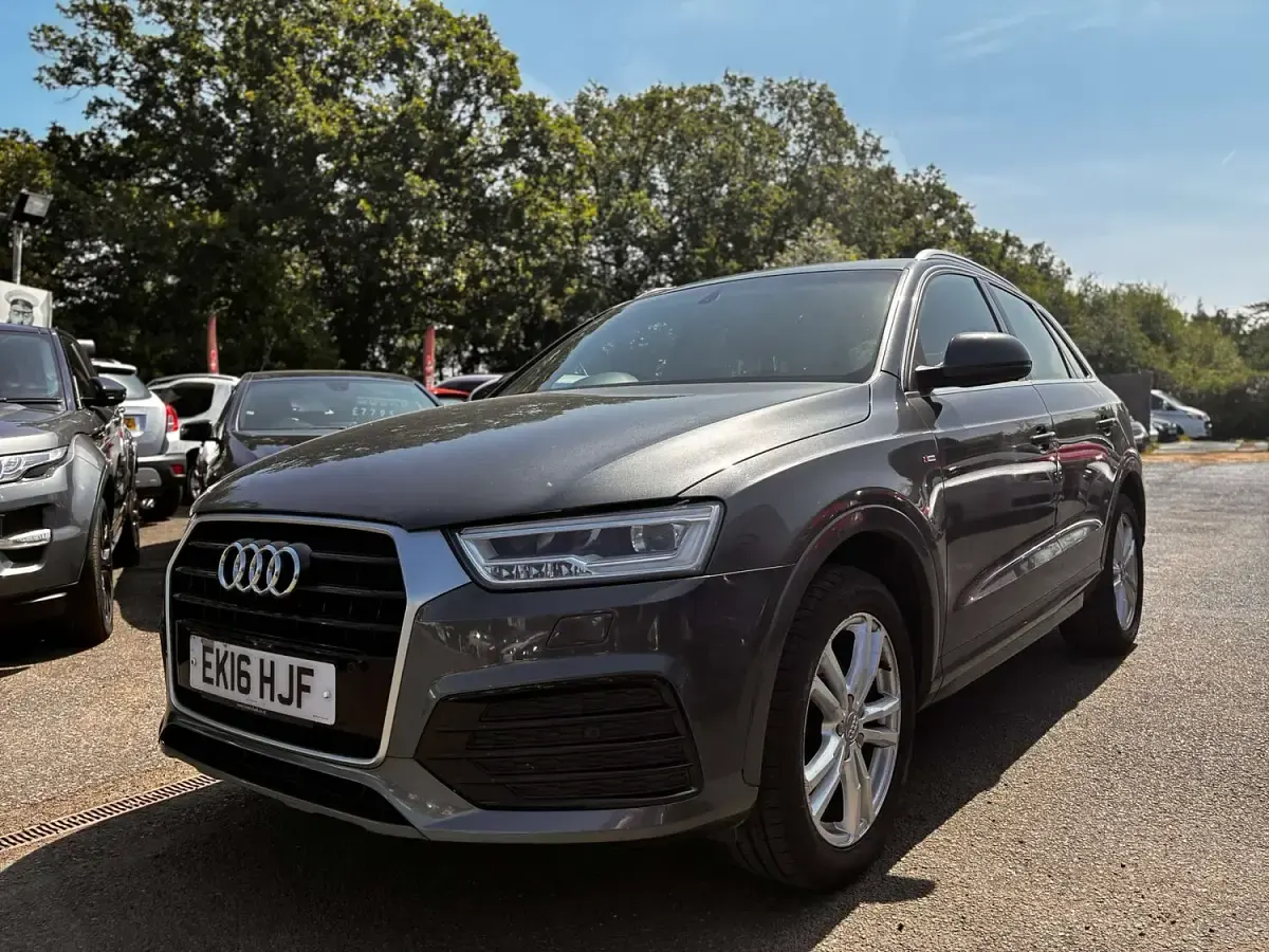 Used Audi Q3 S-Line 150 HP (110 kW) 2016 Grey SUV