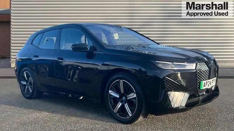 Black Used 2024 BMW iX M Sport SUV | £44,433 (A bit pricey) - Image 1/4