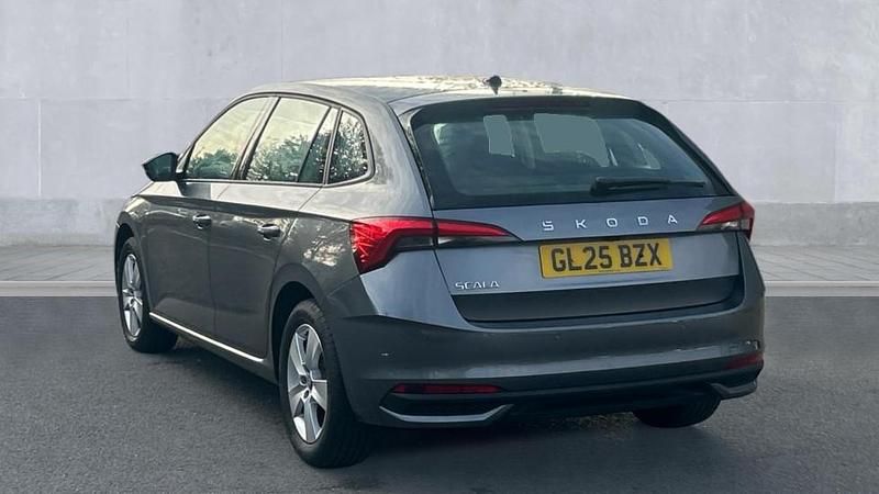 Used Skoda Scala SE 116 HP (85 kW) 2025 Graphite grey metallic Hatchback