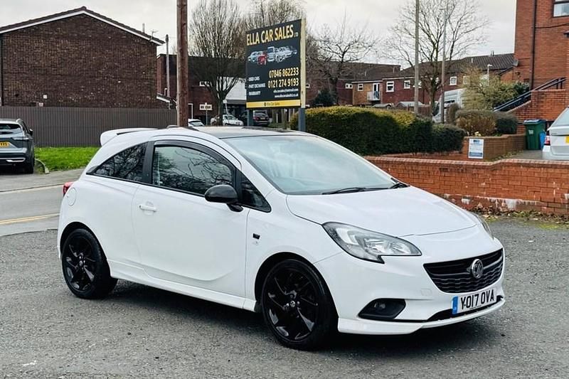 Used Vauxhall Corsa Edition 75 HP (55 kW) 2017 White Hatchback