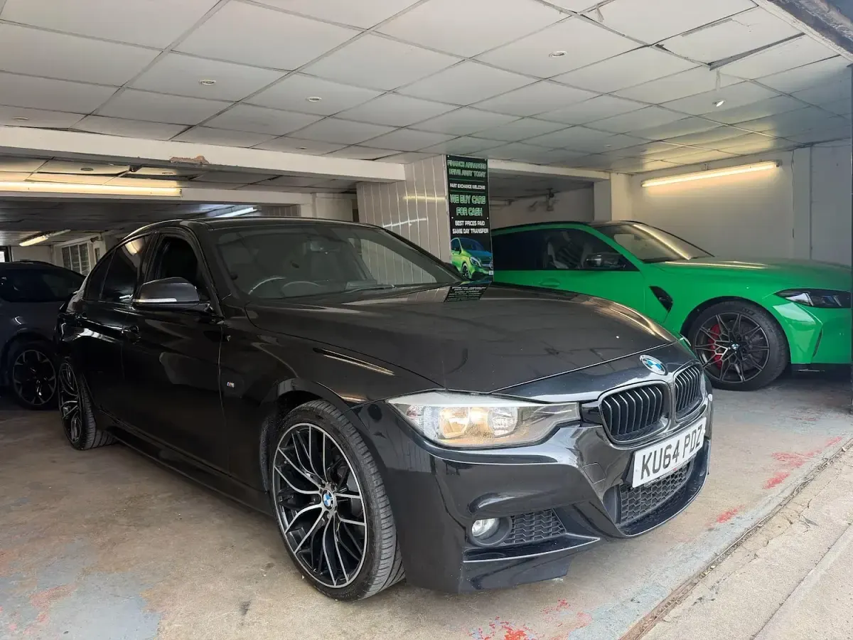 Used BMW 320 M Sport 2014 Black Sedan