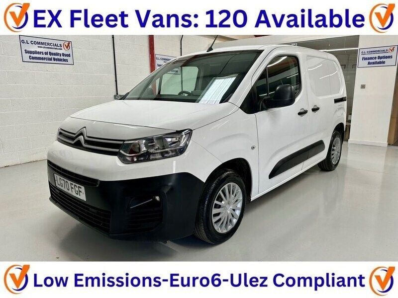 White Used 2020 Citroën Berlingo MPV | £10,999 (Fair price) - Image 1/3