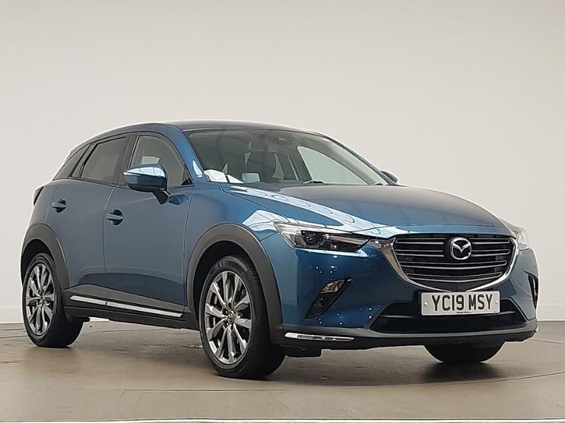 Blue Used 2019 Mazda CX-3 Inclusive SUV | £12,498 (Fair price) - Image 1/4