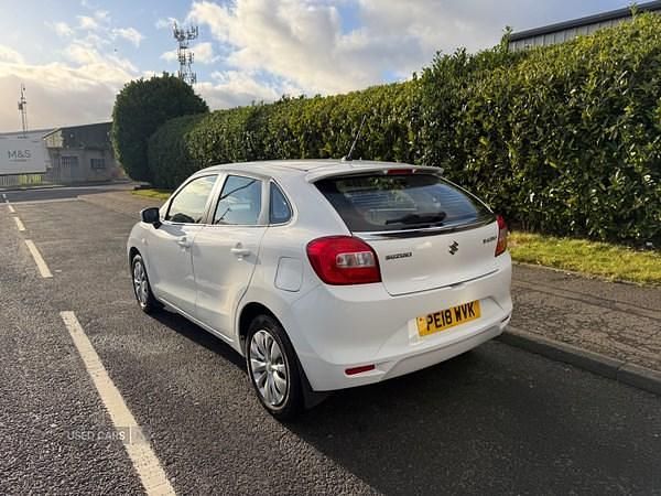 Used Suzuki Baleno SZ3 88 HP (64 kW) 2018 White Hatchback