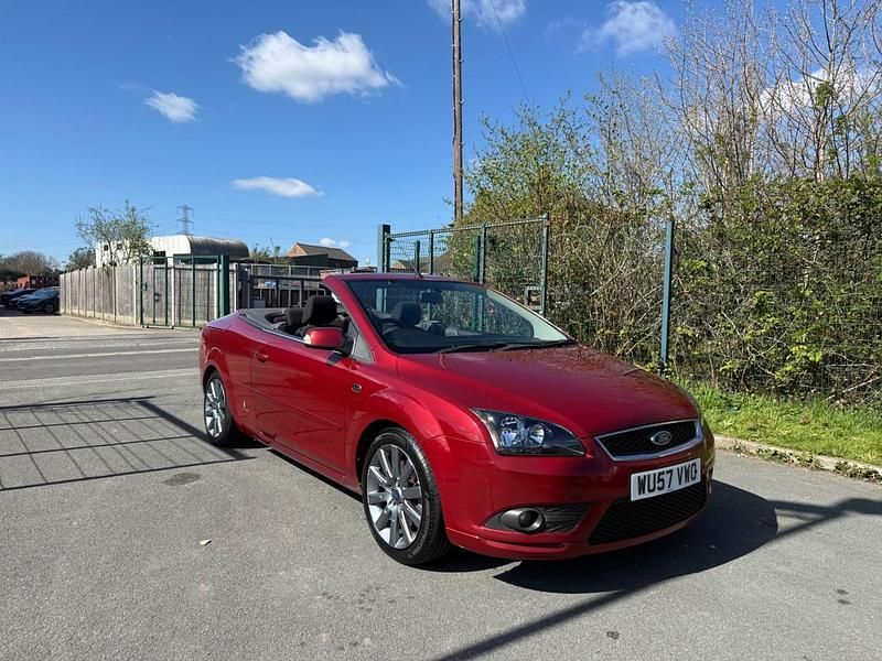Used Ford Focus Cabriolet 2007 Red Cabriolet