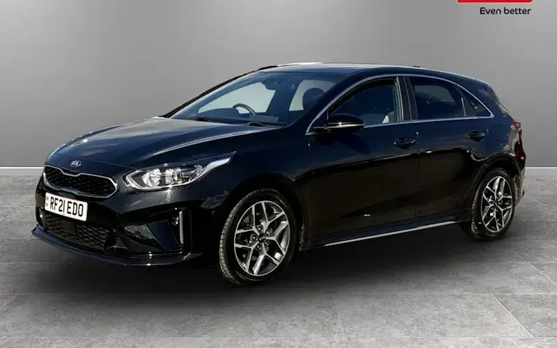 Used Kia Ceed GT-Line 120 HP (88 kW) 2021 Black Hatchback