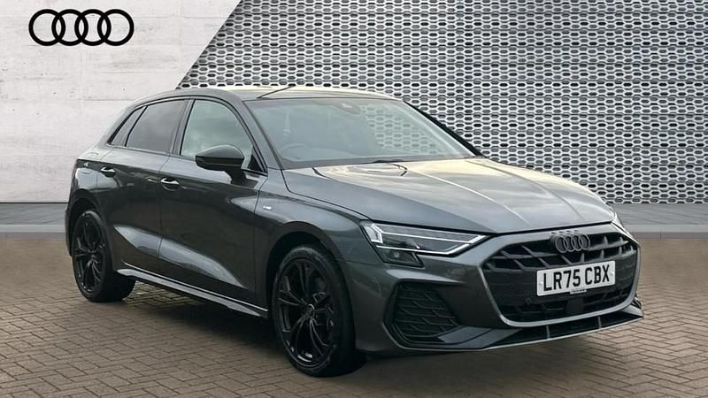 Grey Used 2025 Audi A3 e-tron Black Edition Hatchback | £31,995 - Image 1/4
