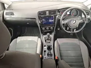 Used VW Golf VII GT 115 HP (84 kW) 2019 White Hatchback