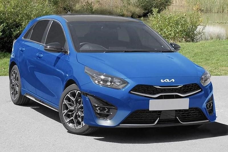 Used Kia Ceed GT-Line S 158 HP (116 kW) 2023 Blue flame Hatchback