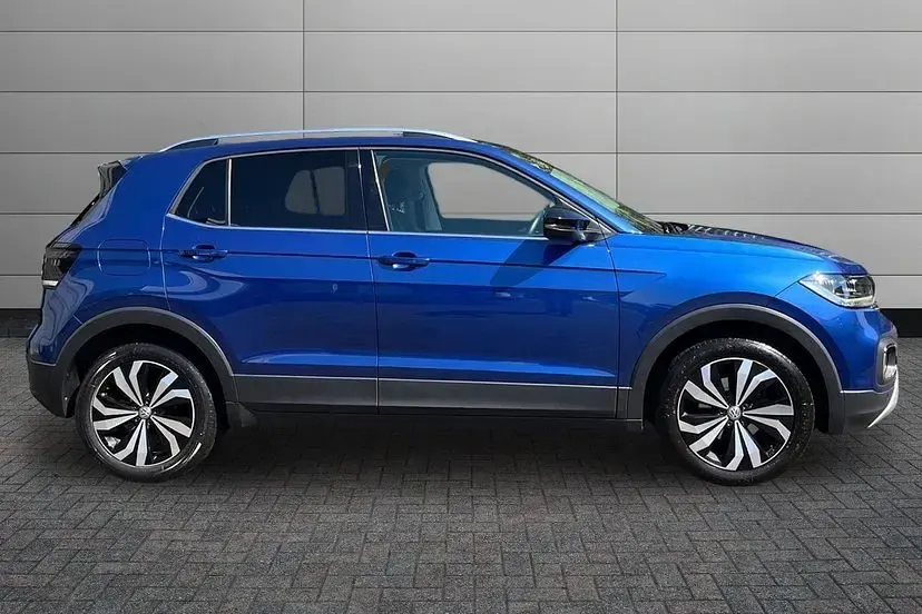 Used VW T-Cross SEL 115 HP (84 kW) 2020 Blue SUV