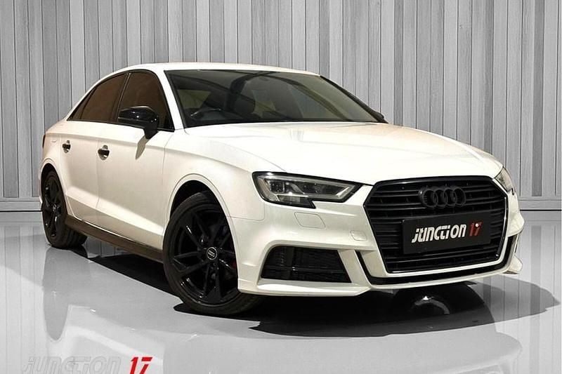 White Used 2019 Audi A3 Black Edition Sedan | £12,998 (Good price) - Image 1/1