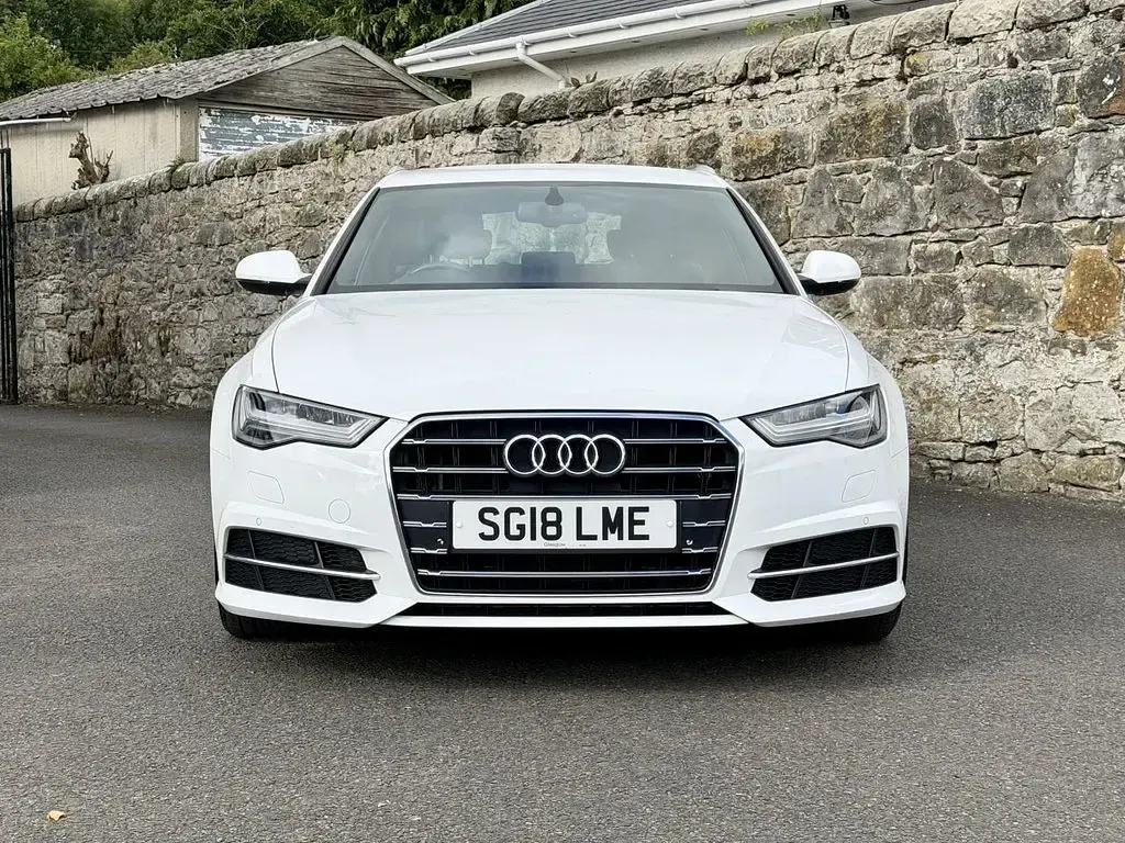 Used Audi A6 S-Line 190 HP (139 kW) 2018 White Estate