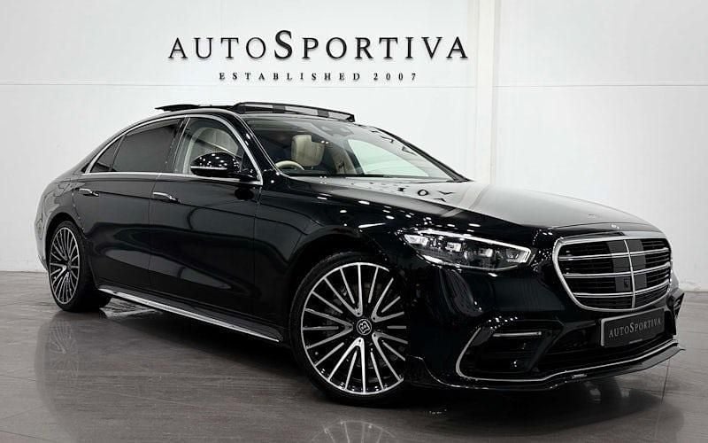 Used Mercedes S500L AMG line 449 HP (330 kW) 2022 Black Sedan