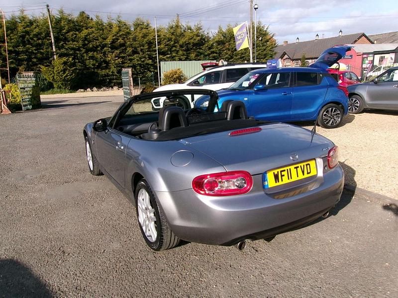 Used Mazda MX5 126 HP (92 kW) 2011 Silver Cabriolet