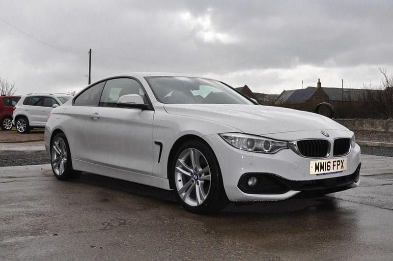 Used BMW 420 Sport Line 190 HP (139 kW) 2016 White Coupe